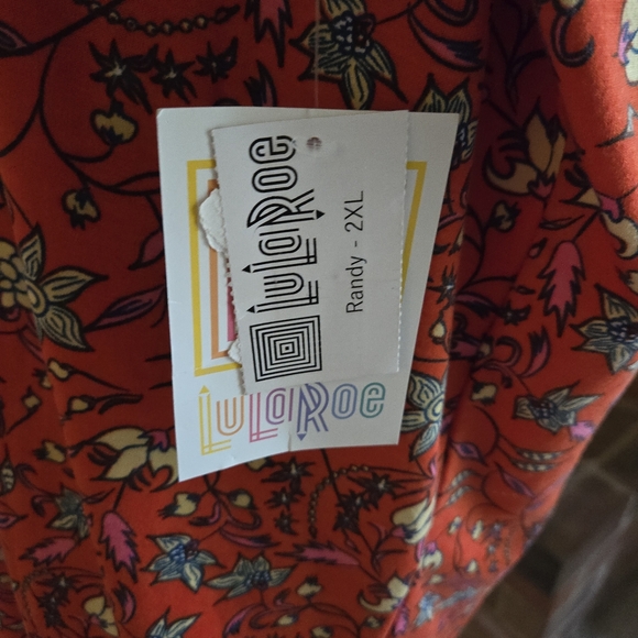2XL (XXL) LuLaRoe NWT Randy - Picture 2 of 3